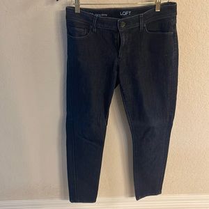 Ann Taylor Loft Jeans, curvy skinny fit